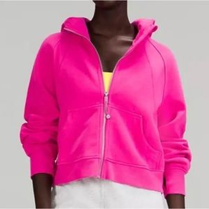 Lululemon Oversized Full Zip Scuba Sonic Pink